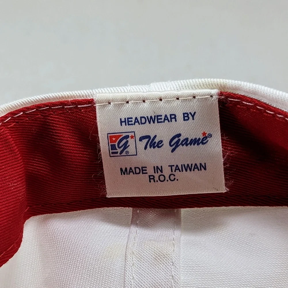 VTG Winston Salem State University Split Bar Logo The Game 90s Strapback Hat Cap